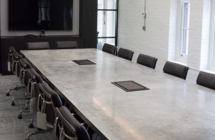 Concrete Conference Tables, Palm Beach Pro Concrete Contractors