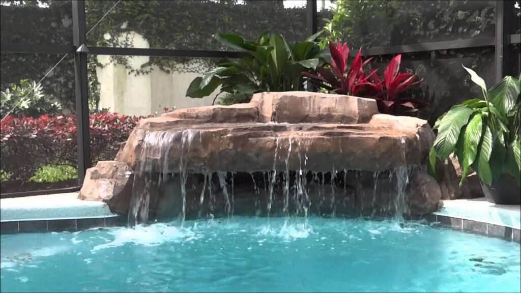Pool Water Falls Boca Raton FL, Palm Beach Pro Concrete Contractors