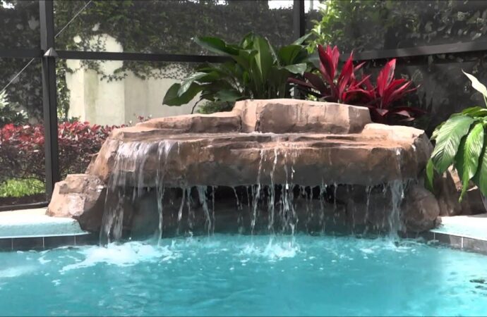 Pool Water Falls Boca Raton FL, Palm Beach Pro Concrete Contractors